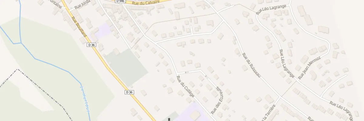 Plan du 5 Rue du Collège à Montcornet