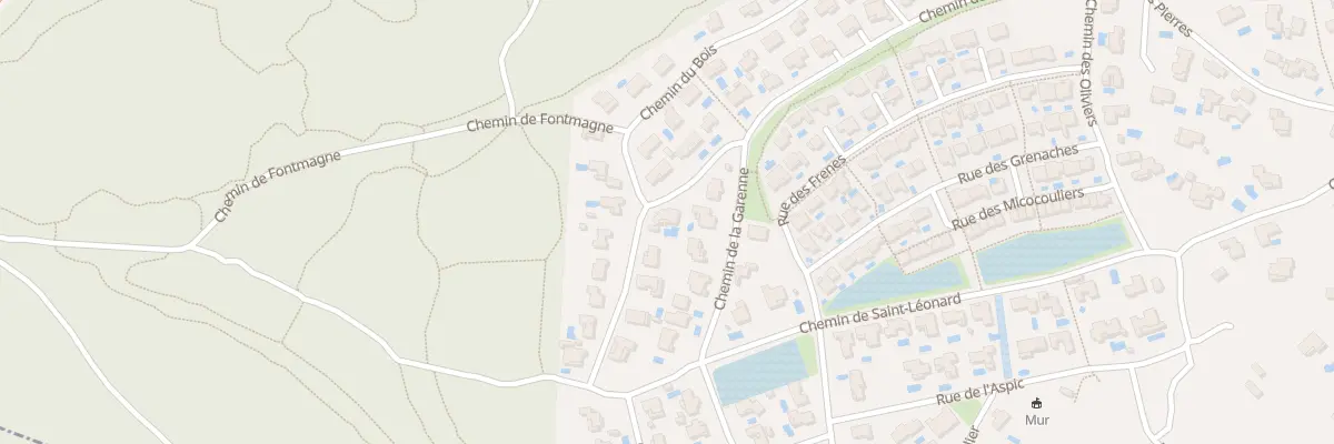 Plan du 124 Che des Fourches à Saint-Geniès-des-Mourgues