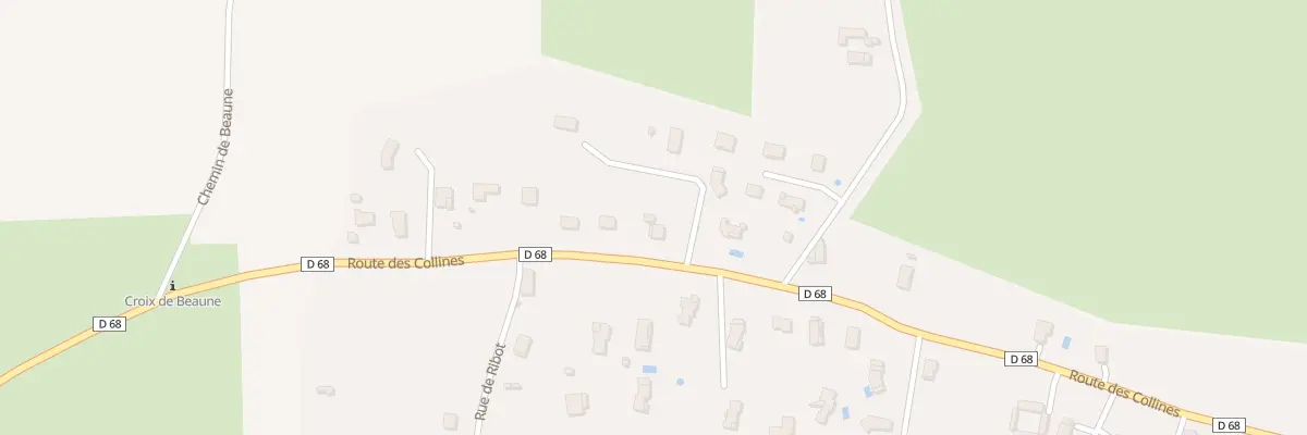 Plan du 780 Rte des Collines à Arthun