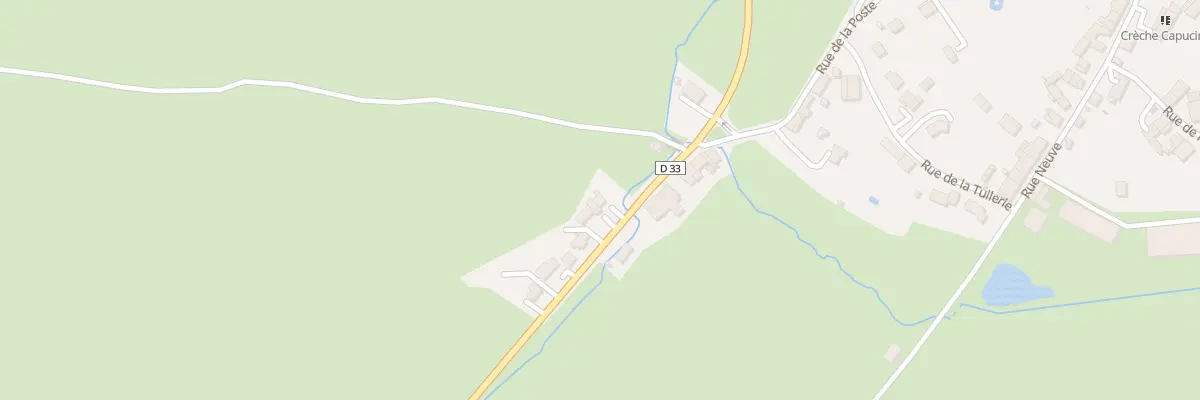 Plan du 10 Rte du Morvan à Cussy-les-Forges