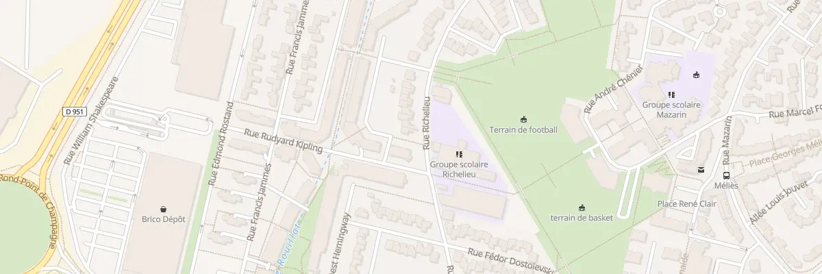 Plan du 80B Rue Richelieu à Reims