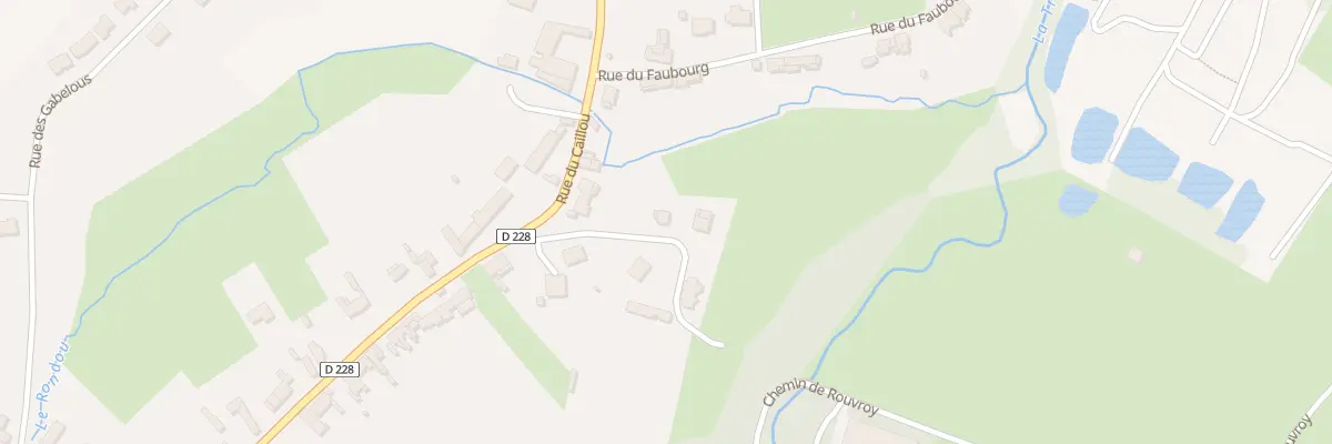 Plan du 50 Rue du Caillou à Villers-Sire-Nicole