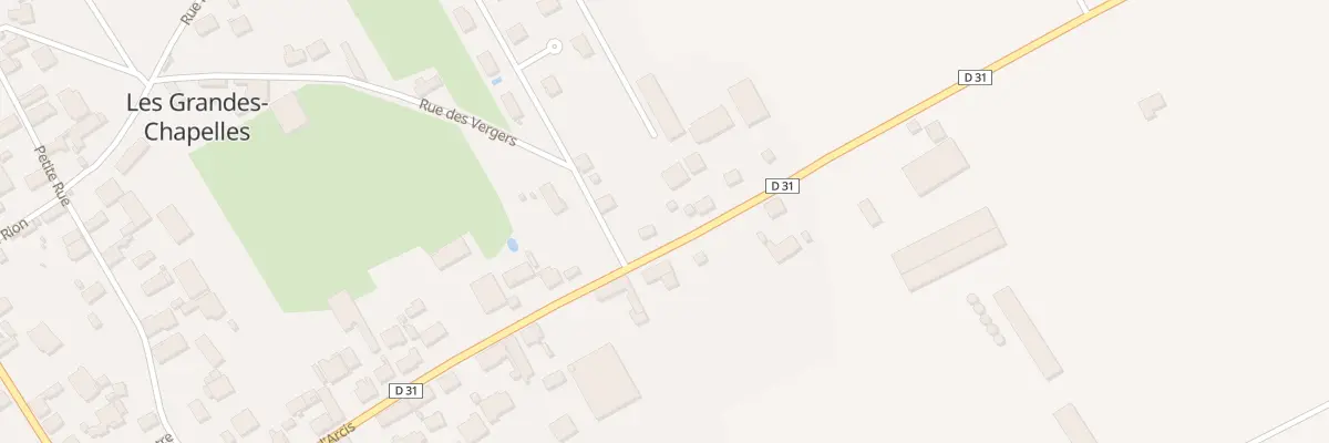Plan du 29 Rue d’Arcis aux Grandes-Chapelles