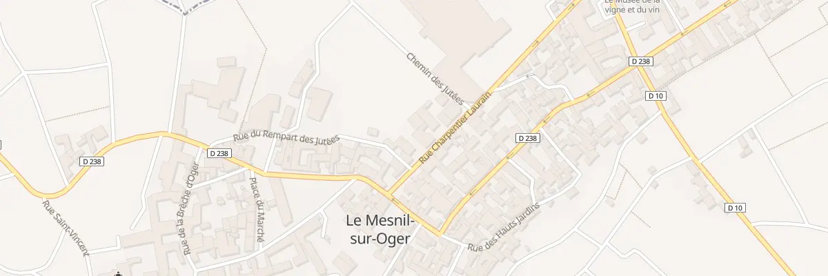 Plan du 3 Rue Charpentier-Laurain au Mesnil-sur-Oger