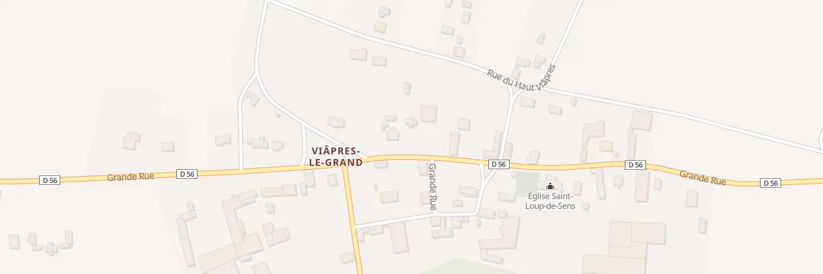 Plan du 16 Grande Rue à Plancy-l’Abbaye