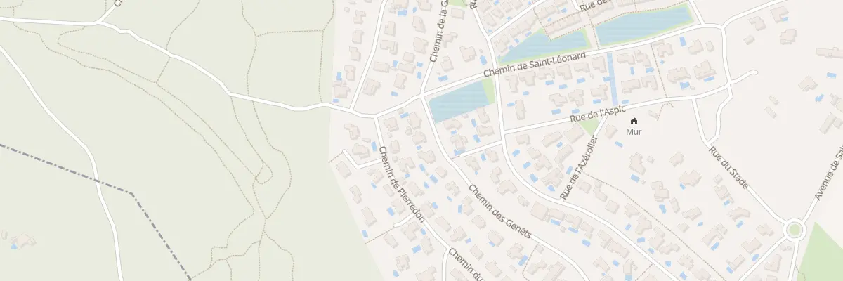 Plan du 361 Che des Genets à Saint-Geniès-des-Mourgues
