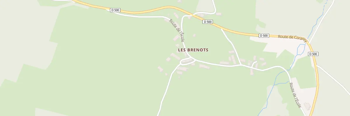 Plan du 6 Che du Touron à Arleuf
