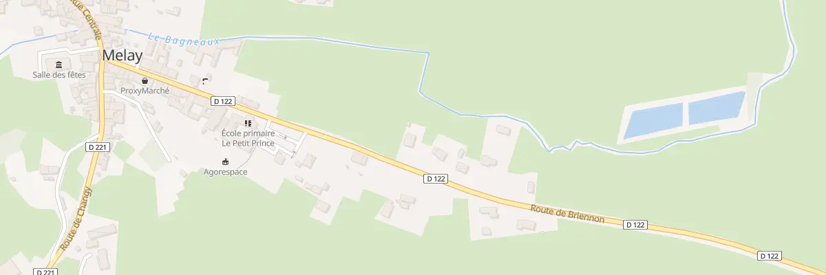 Plan du 35 Rue de Briennon à Melay