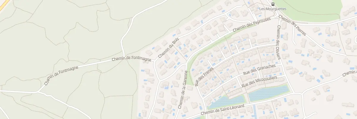 Plan du 91 Che des Peyrouses à Saint-Geniès-des-Mourgues