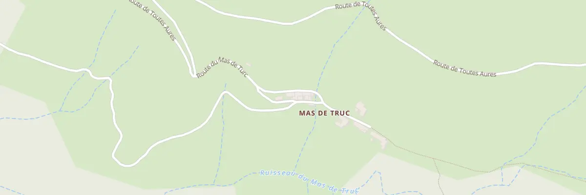 Plan du 50 Che de la Cloche de Tourmente à Borne