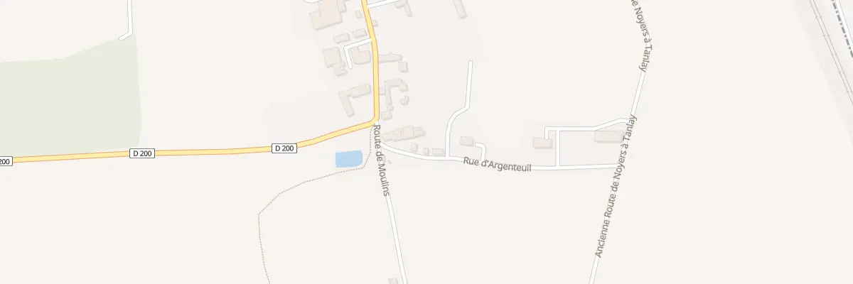 Plan du 5 Rue d’Argenteuil à Sambourg