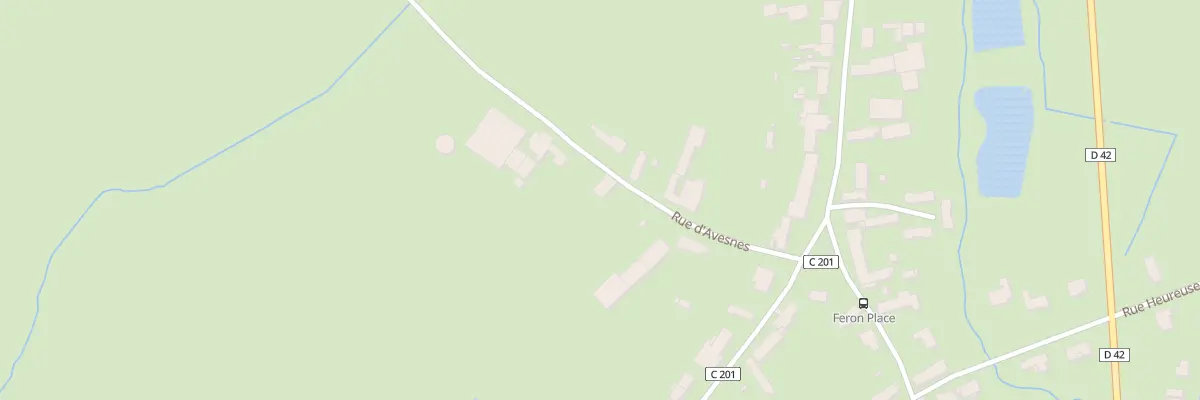 Plan du 3 Rue d’Avesnes à Féron