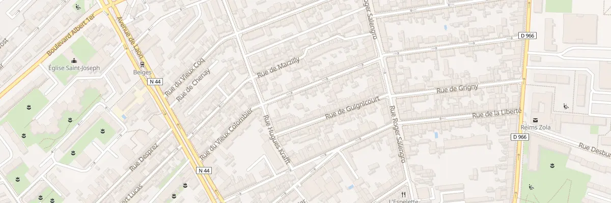 Plan du 32 Rue du Vieux Colombier à Fagnières