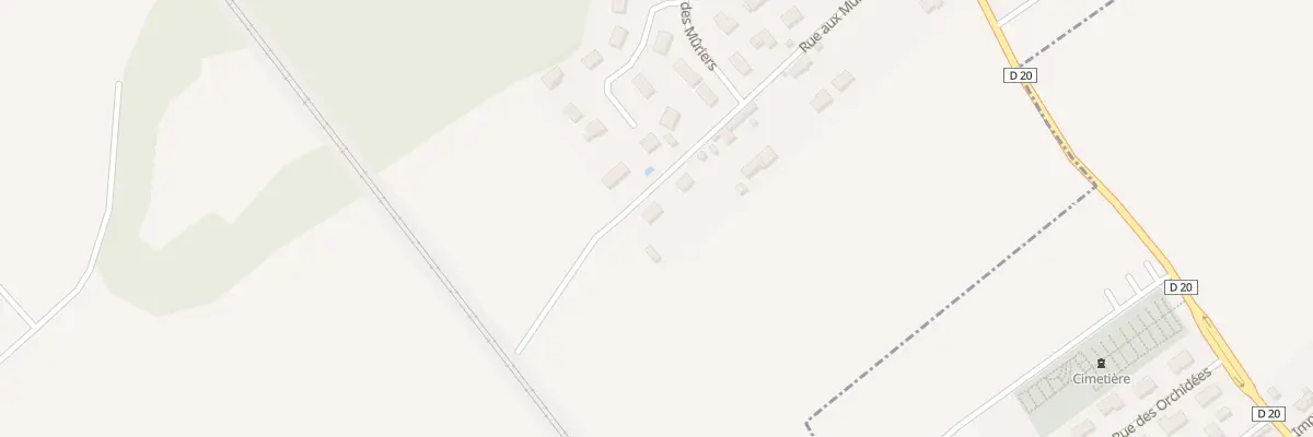 Plan du 9 Rue aux Mûres à Saint-Lyé
