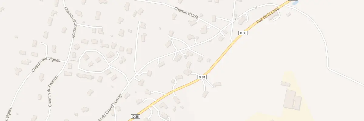 Plan du 6176 Che du Grand Vernay à Saint-Germain-Laval