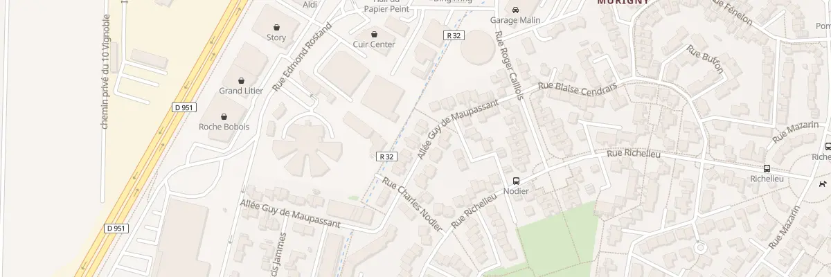 Plan du 20 All Guy De Maupassant à Reims