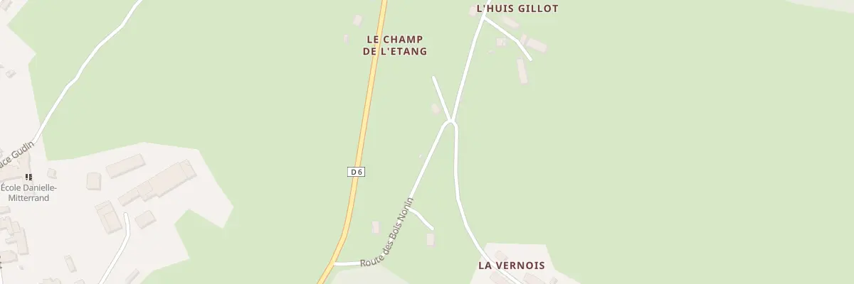 Plan du 245 Le Champ de l’Etang à Dun-les-Places