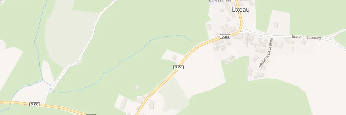 Plan du 835 Rte du Prompt à Uxeau