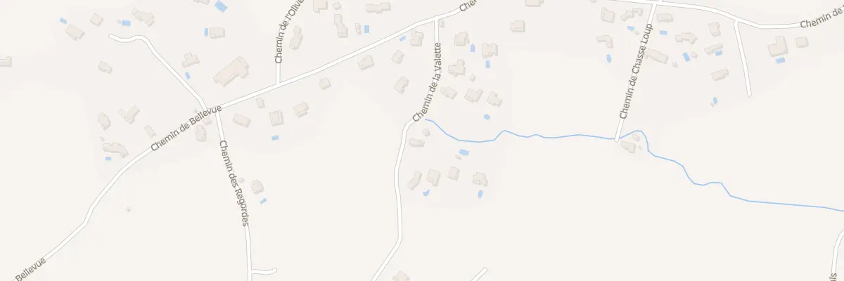 Plan du 125 Che de la Valette à Massillargues-Attuech