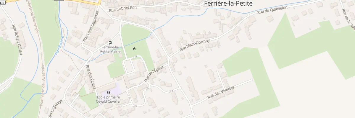 Plan du 10 Rue Max Dormoy à Ferrière-la-Petite
