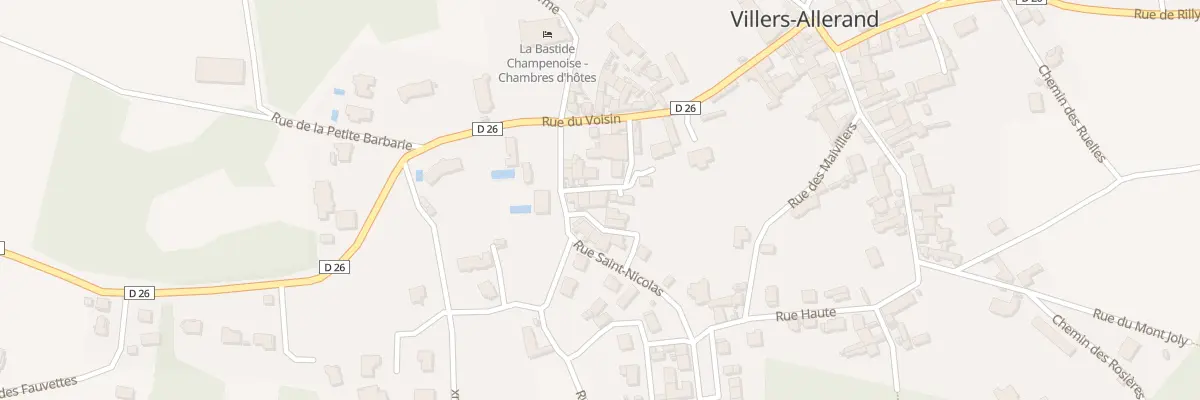 Plan du 3 Pl Henri Oller à Villers-Allerand