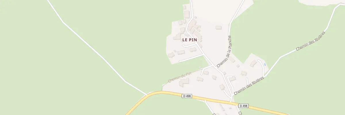 Plan du 173 Rte du Pin à Estivareilles
