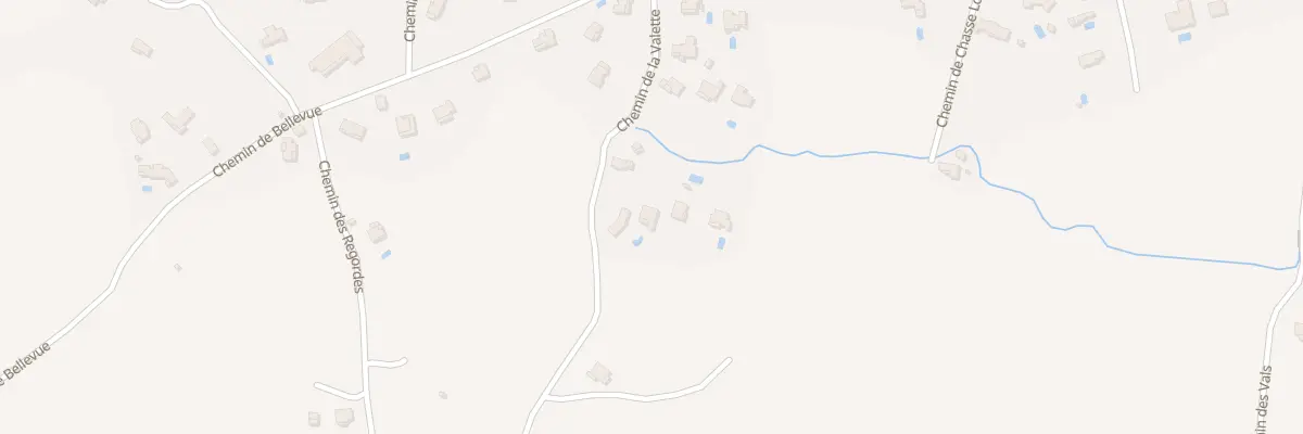 Plan du 227 Che de la Valette à Massillargues-Attuech