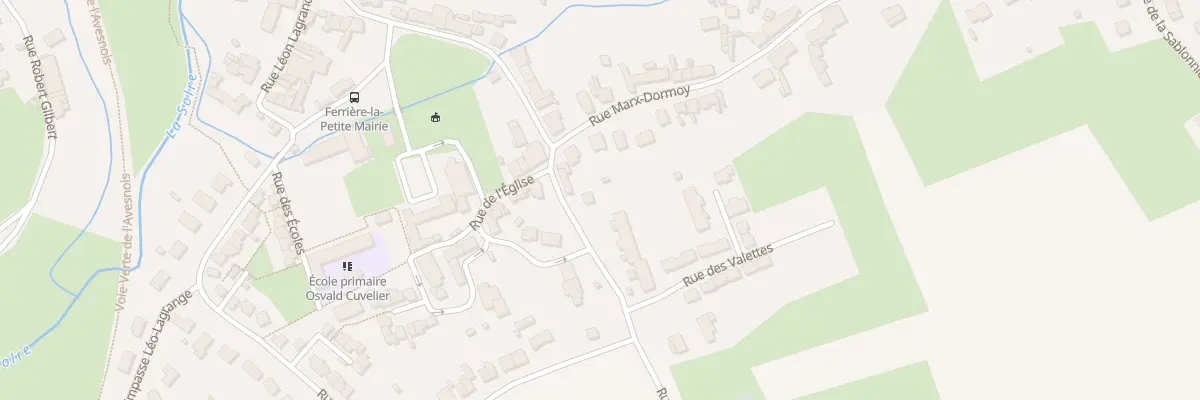 Plan du 3 Rue d’Obrechies à Ferrière-la-Petite