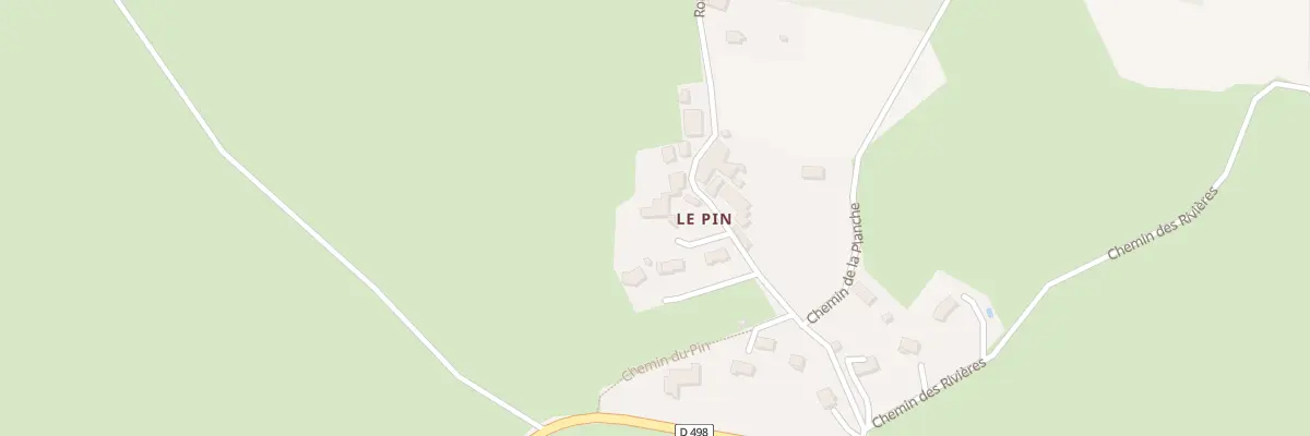 Plan du 209 Rte du Pin à Estivareilles