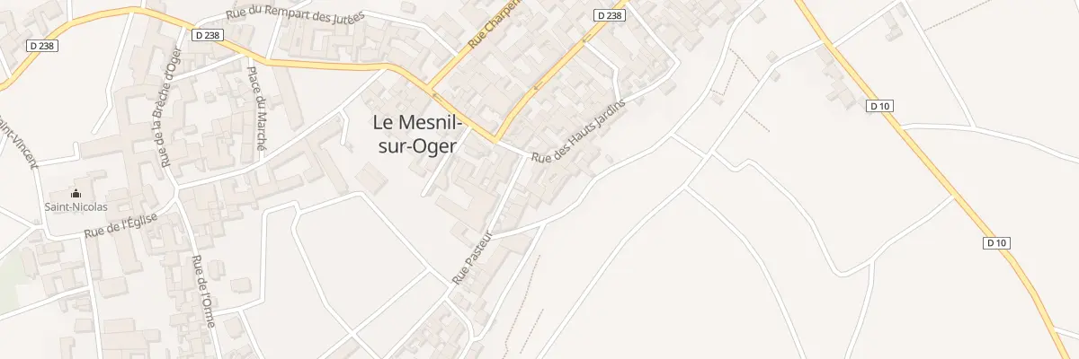 Plan du 4 Rue des Hauts-Jardins au Mesnil-sur-Oger
