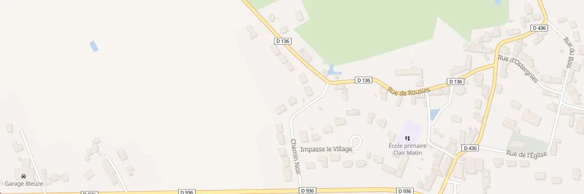 Plan du 129 Che Noir à Cerfontaine