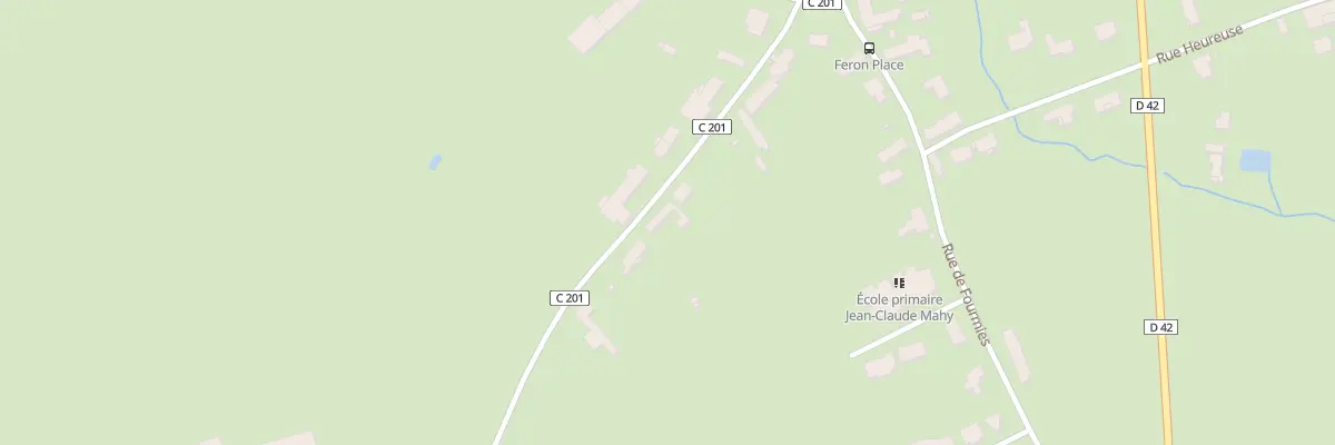Plan du 9 Rue du Calvaire à Féron
