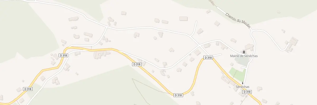 Plan du 5196 Fontanie à Sénéchas