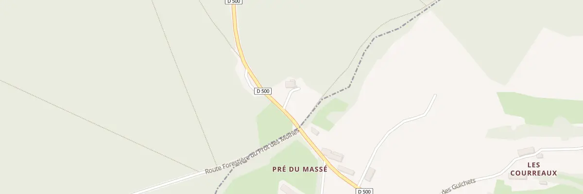 Plan du 1 Le Bas Folin à Saint-Prix