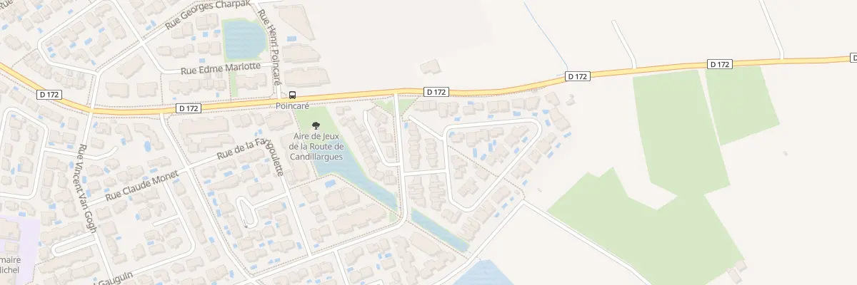 Plan du 374 Rue du Cerfeuil à Mauguio