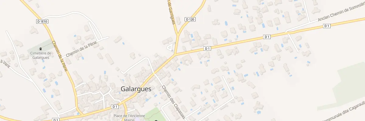 Plan du 5396 Rte de Sommieres à Galargues