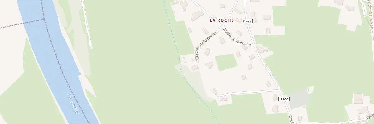 Plan du 319 Che de la Roche à Baugy