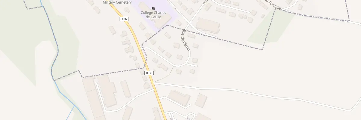 Plan du 7 Rue de l’Echo à Lislet