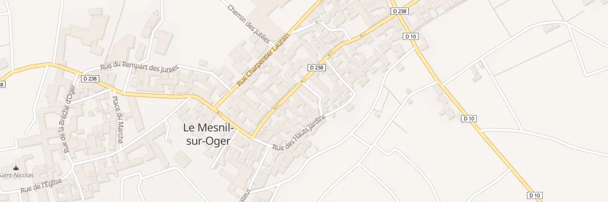 Plan du 18 Gr Grande Rue au Mesnil-sur-Oger