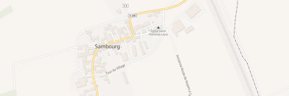 Plan du 4 Rue de l’Eglise à Sambourg