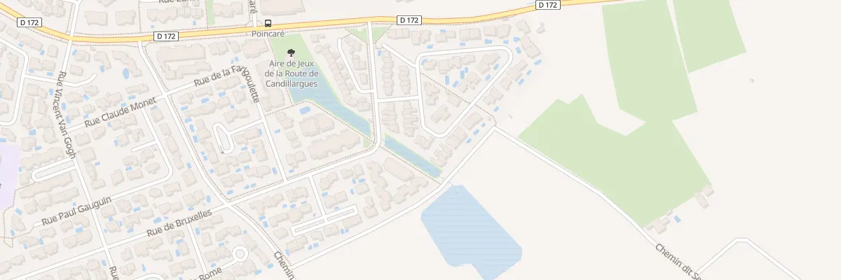 Plan du 84 Rue du Cerfeuil à Mauguio