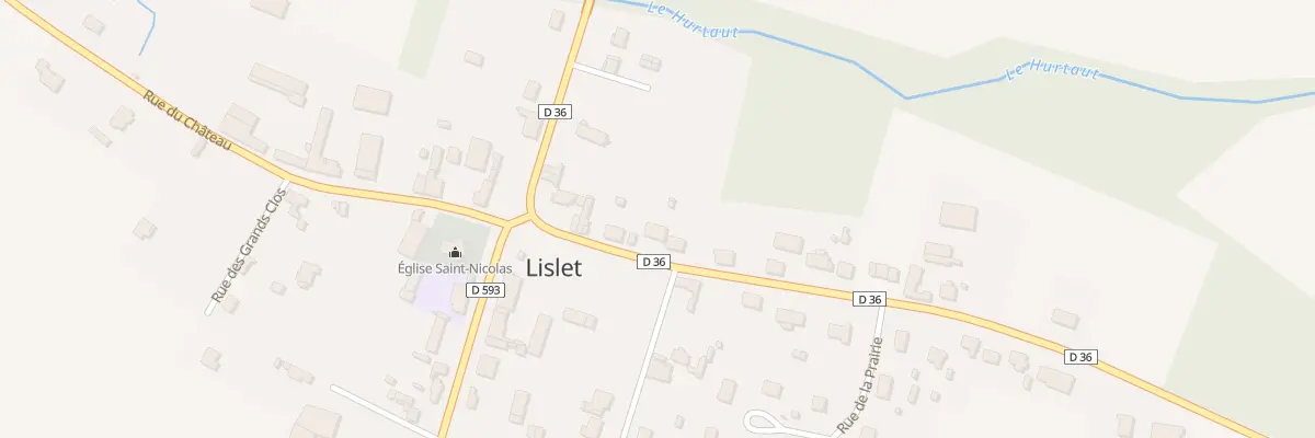 Plan du 9 Rue de Montloue à Lislet