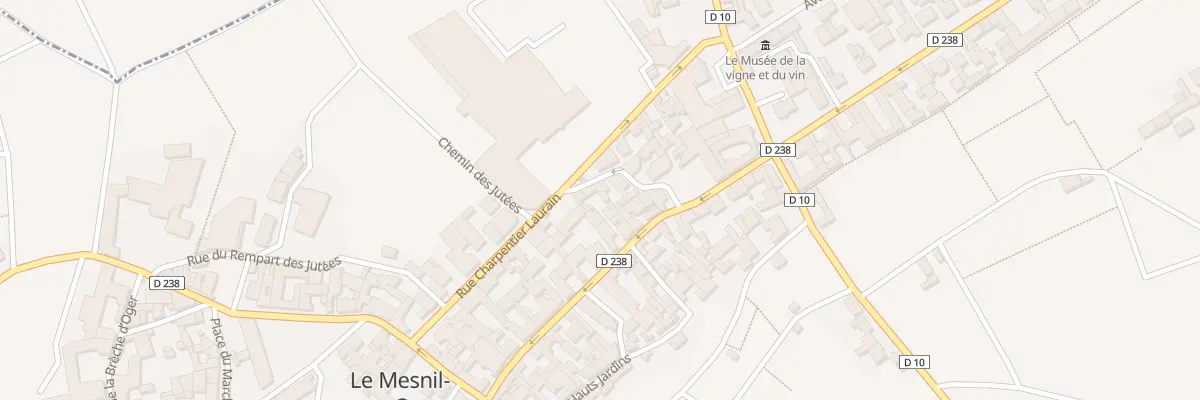 Plan du 27 Gr Grande Rue au Mesnil-sur-Oger