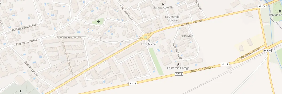 Plan du 440 Rte Imperiale à Baillargues