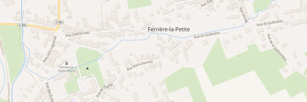 Plan du 29 Rue Max Dormoy à Ferrière-la-Petite