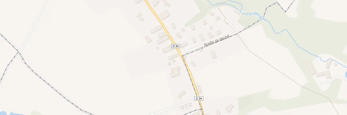 Plan du 94 Rue Principale à Crésantignes