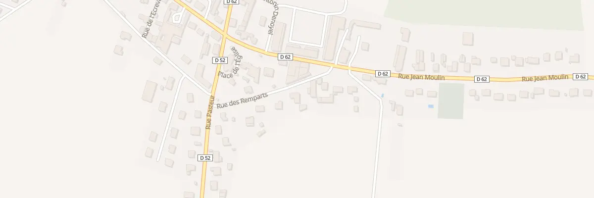 Plan du 7 Rue des Remparts à Orainville
