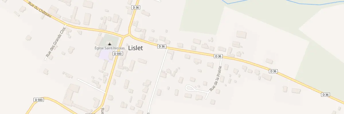 Plan du 2 Rue de Montloue à Lislet