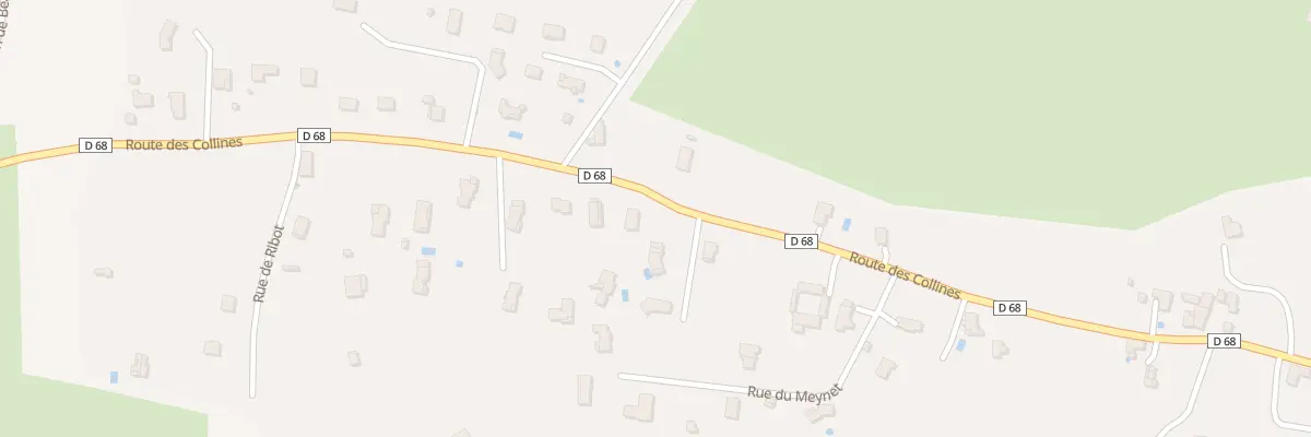 Plan du 5003 Chez Meynet à Arthun