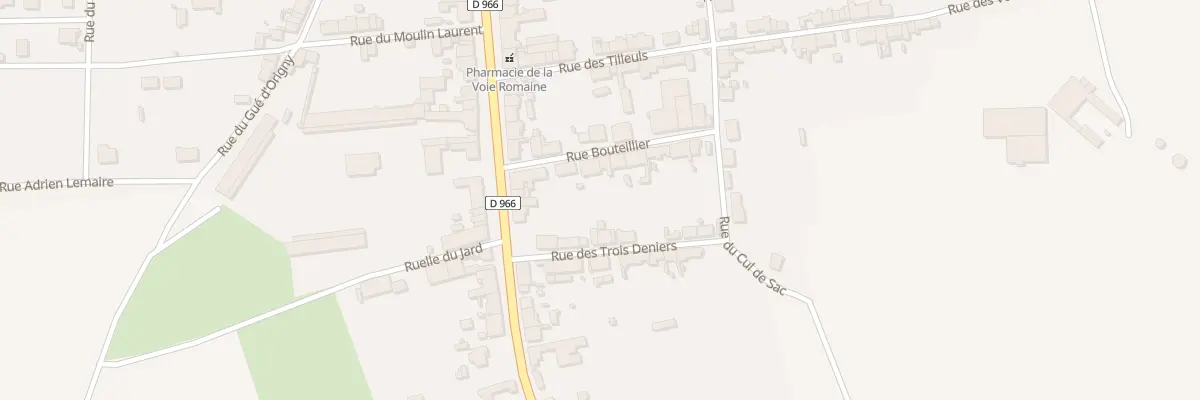 Plan du 2 Rue Bouteillier à Dizy-le-Gros